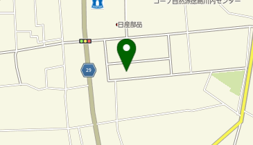 南海部品 徳島店の地図画像