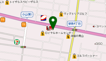 南海部品 小山店の地図画像