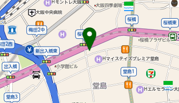 南海部品 本店の地図画像