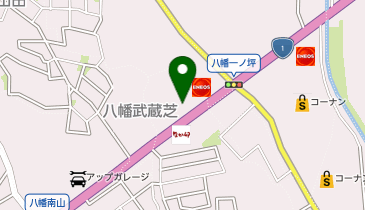 ナップス京都八幡店の地図画像