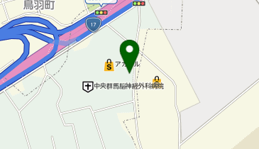 ナップス前橋インター店の地図画像