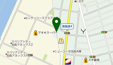 ナップス名古屋南店の地図画像