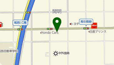 ナップス一宮店の地図画像