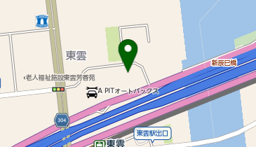 ライコランド TOKYOBAY東雲の地図画像