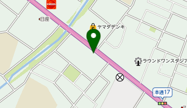 ライコランド CuBe札幌白石店の地図画像