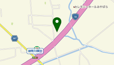 ライコランド 長野の地図画像