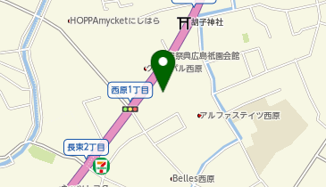 バイクワールド 広島西原店の地図画像