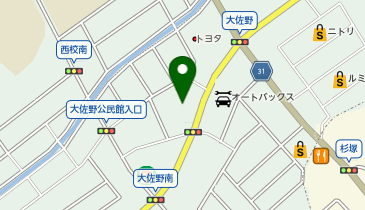 バイクワールド 太宰府大佐野店の地図画像