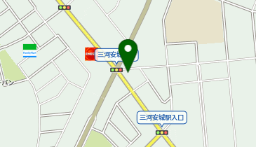 丸源ラーメン 三河安城店の地図画像