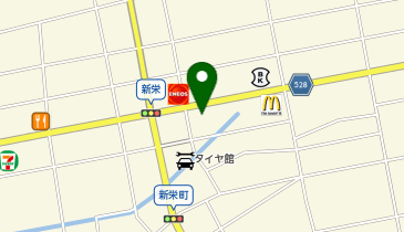 丸源ラーメン 豊橋新栄店の地図画像