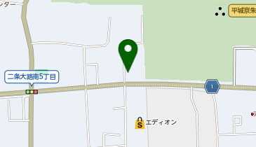 丸源ラーメン 二条大路店の地図画像