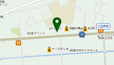 丸源ラーメン 鈴鹿店の地図画像