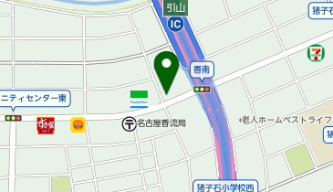 丸源ラーメン 名東香流店の地図画像