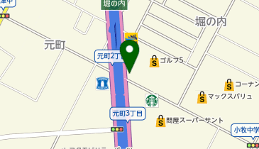 丸源ラーメン 小牧店の地図画像