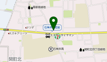 丸源ラーメン 練馬関町店の地図画像