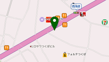 丸源ラーメン つくば店の地図画像