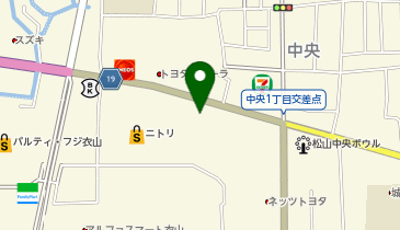 丸源ラーメン 松山中央通り店の地図画像