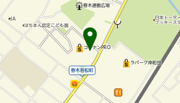 丸源ラーメン 岸和田春木店の地図画像