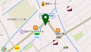 丸源ラーメン 市原五井店の地図画像