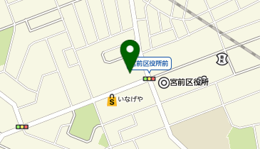 丸源ラーメン 宮前平店の地図画像