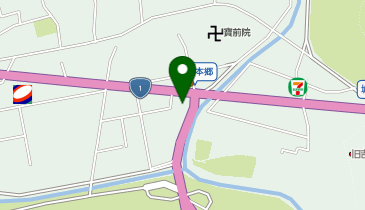 丸源ラーメン 大磯店の地図画像