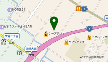 丸源ラーメン 草津店の地図画像
