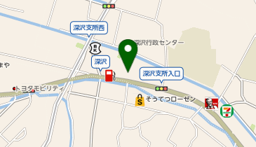 丸源ラーメン 鎌倉深沢店の地図画像
