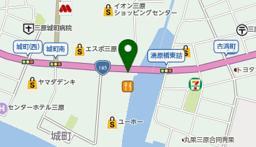 丸源ラーメン 三原店の地図画像