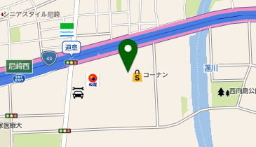 丸源ラーメン 尼崎アマドゥ店の地図画像