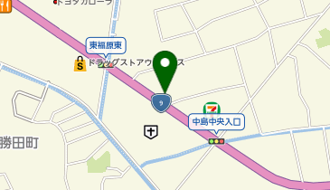 丸源ラーメン 米子中島店の地図画像