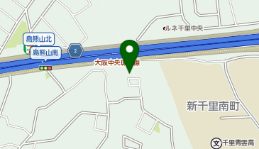 丸源ラーメン 豊中千里店の地図画像