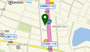 丸源ラーメン 岡崎羽根店の地図画像