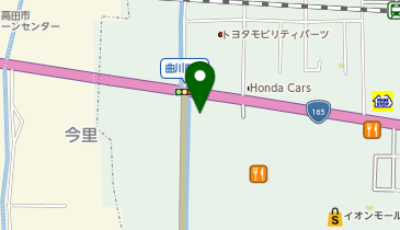 丸源ラーメン 橿原曲川店の地図画像