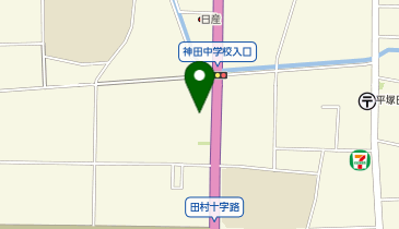 丸源ラーメン 平塚田村店の地図画像