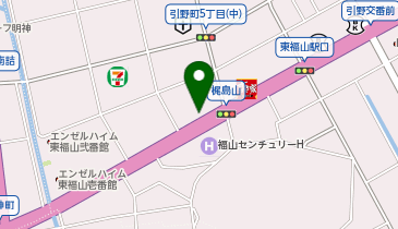 丸源ラーメン 福山引野店の地図画像
