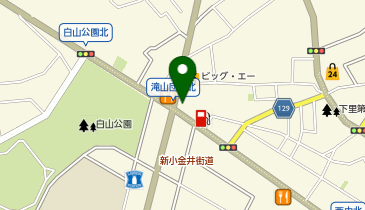 丸源ラーメン 東久留米店の地図画像
