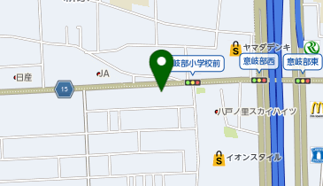 丸源ラーメン 東大阪みくりや店の地図画像