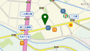 丸源ラーメン 新二又瀬橋店の地図画像