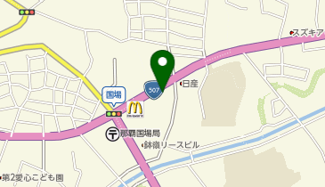 丸源ラーメン 那覇国場店の地図画像