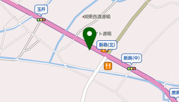 丸源ラーメン 熊谷新島店の地図画像