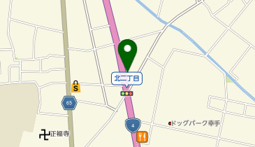 丸源ラーメン 幸手店の地図画像
