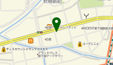 丸源ラーメン 新下関店の地図画像