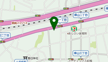 丸源ラーメン 八幡陣山店の地図画像
