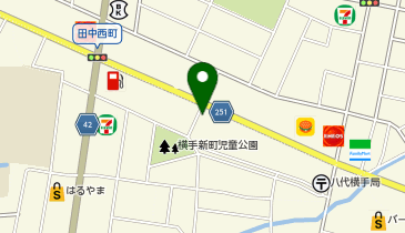 丸源ラーメン 八代店の地図画像