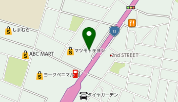 丸源ラーメン 福島泉店の地図画像