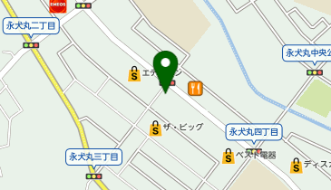 丸源ラーメン 八幡永犬丸店の地図画像
