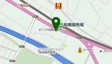 丸源ラーメン 船橋宮本店の地図画像