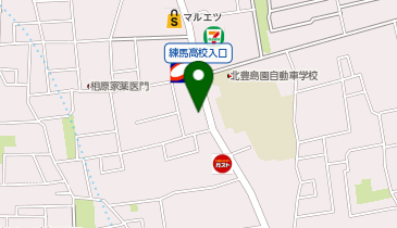 丸源ラーメン 練馬光が丘店の地図画像