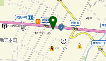丸源ラーメン 高岡店の地図画像