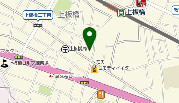 丸源ラーメン 上板橋店の地図画像